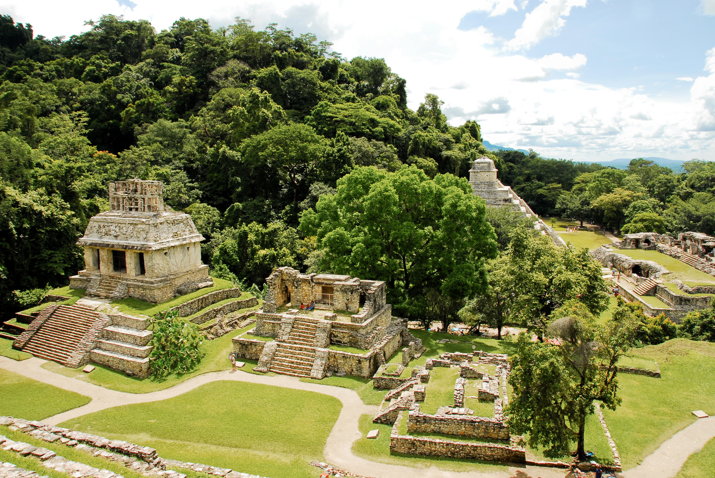 Les ruines de Palenque 