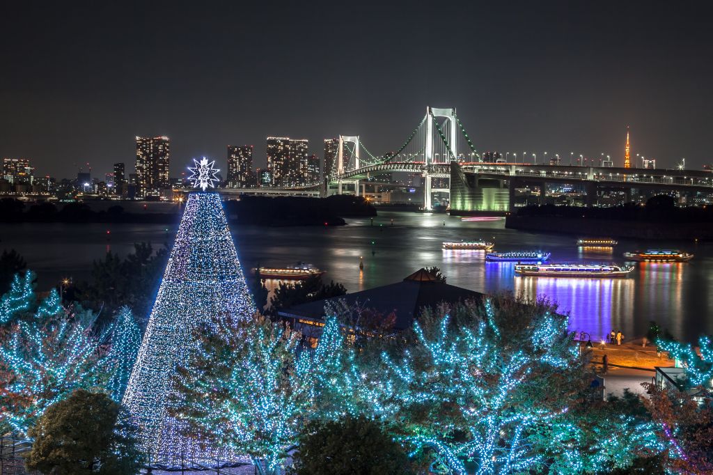les decorations de Noel a Tokyo