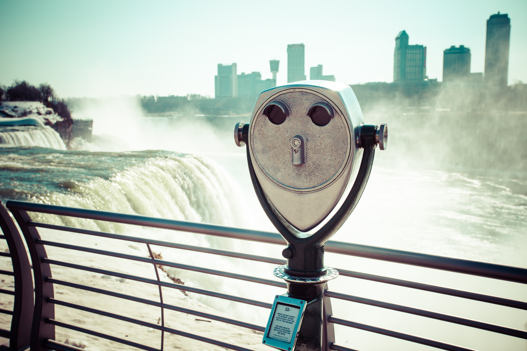 Chute du Niagaraen hiver