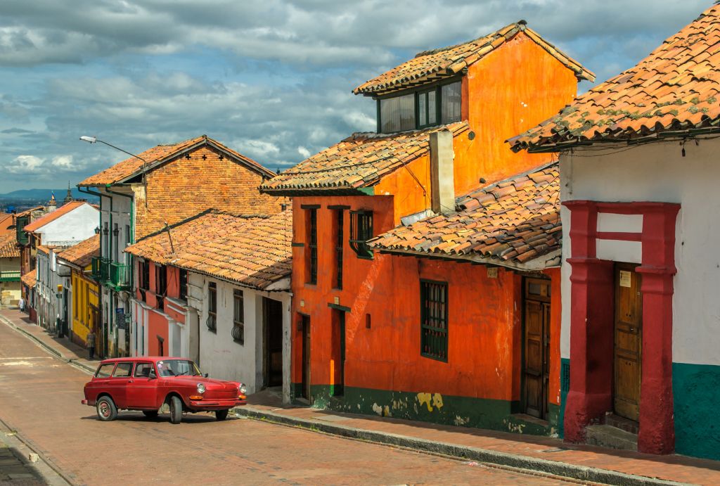 La Candelaria centre historique de la ville de Bogota