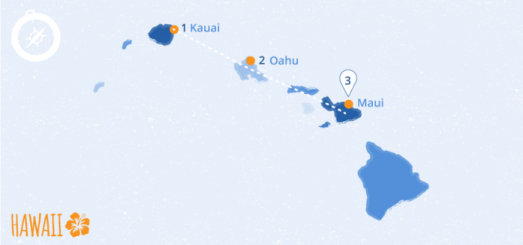 carte Hawai 