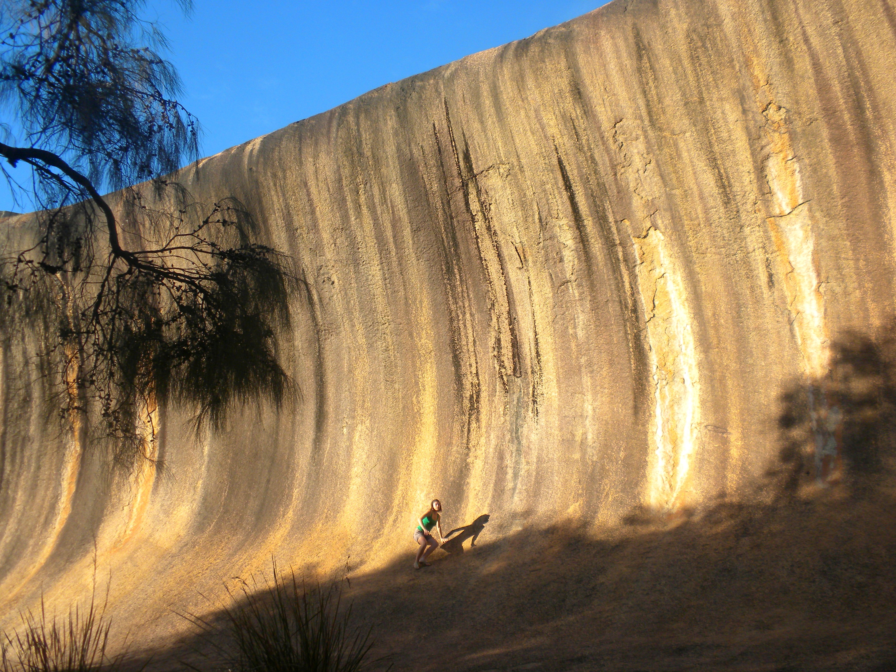 Wave Rock dans l'outback australien 