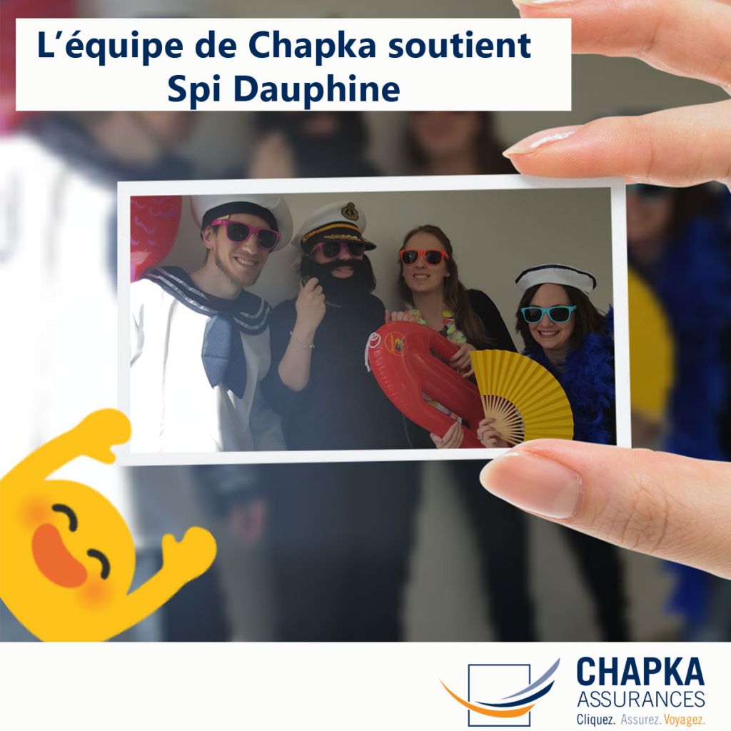 Chapka soutient la course Spi Dauphine