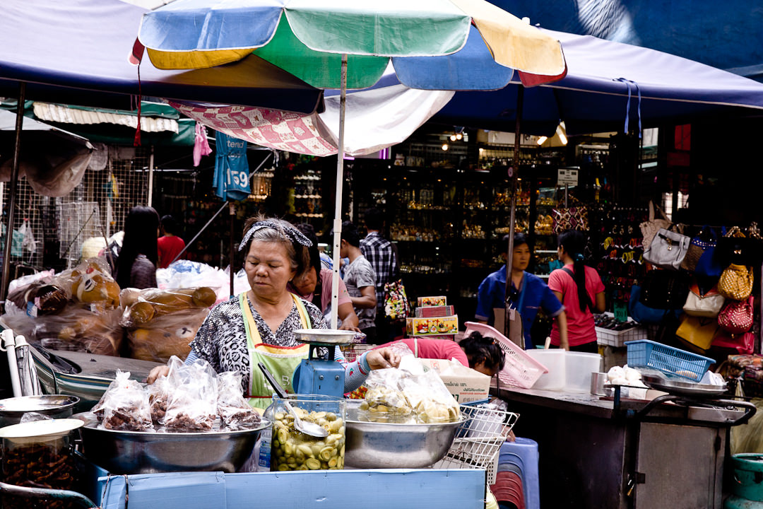 Le marché chinois Bangkok