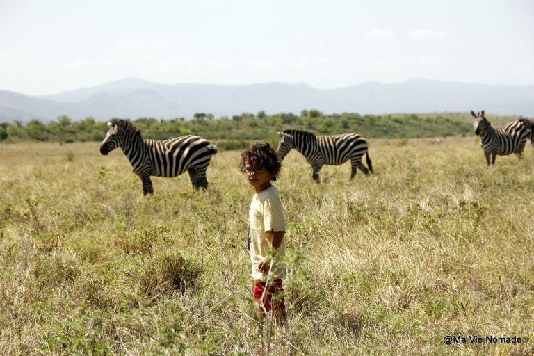 Voyager avec des enfants dans les pays tropicaux