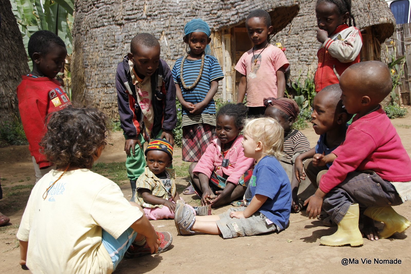 Village dorze en éthiopie