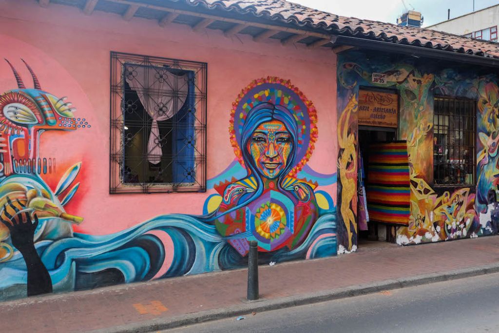 Le street art s'invite sur les murs de Bogota