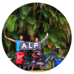 Alexine et Bastien, tour du monde en vélo