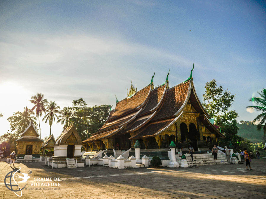 temple a luang prabang au laos
