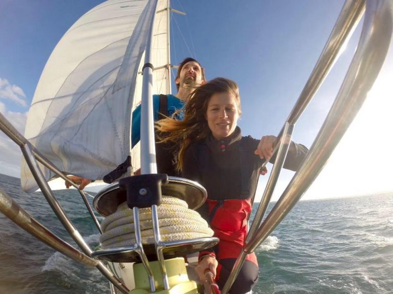 Sarah et Aurélien racontent leur tour du monde à la voile avec leur bébé