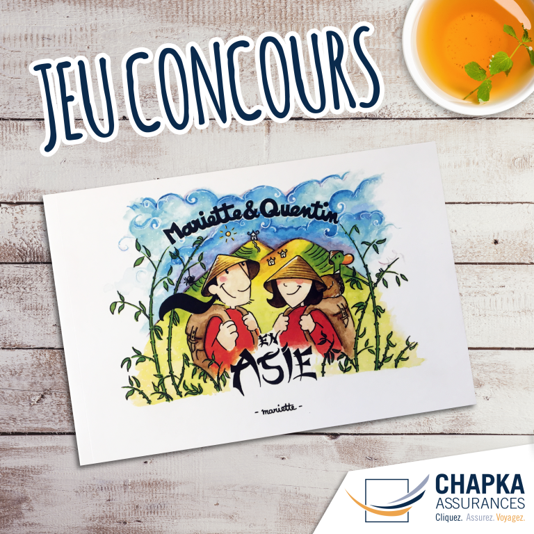 Mariette et Quentin présentent leur road-trip en Asie sous forme de BD