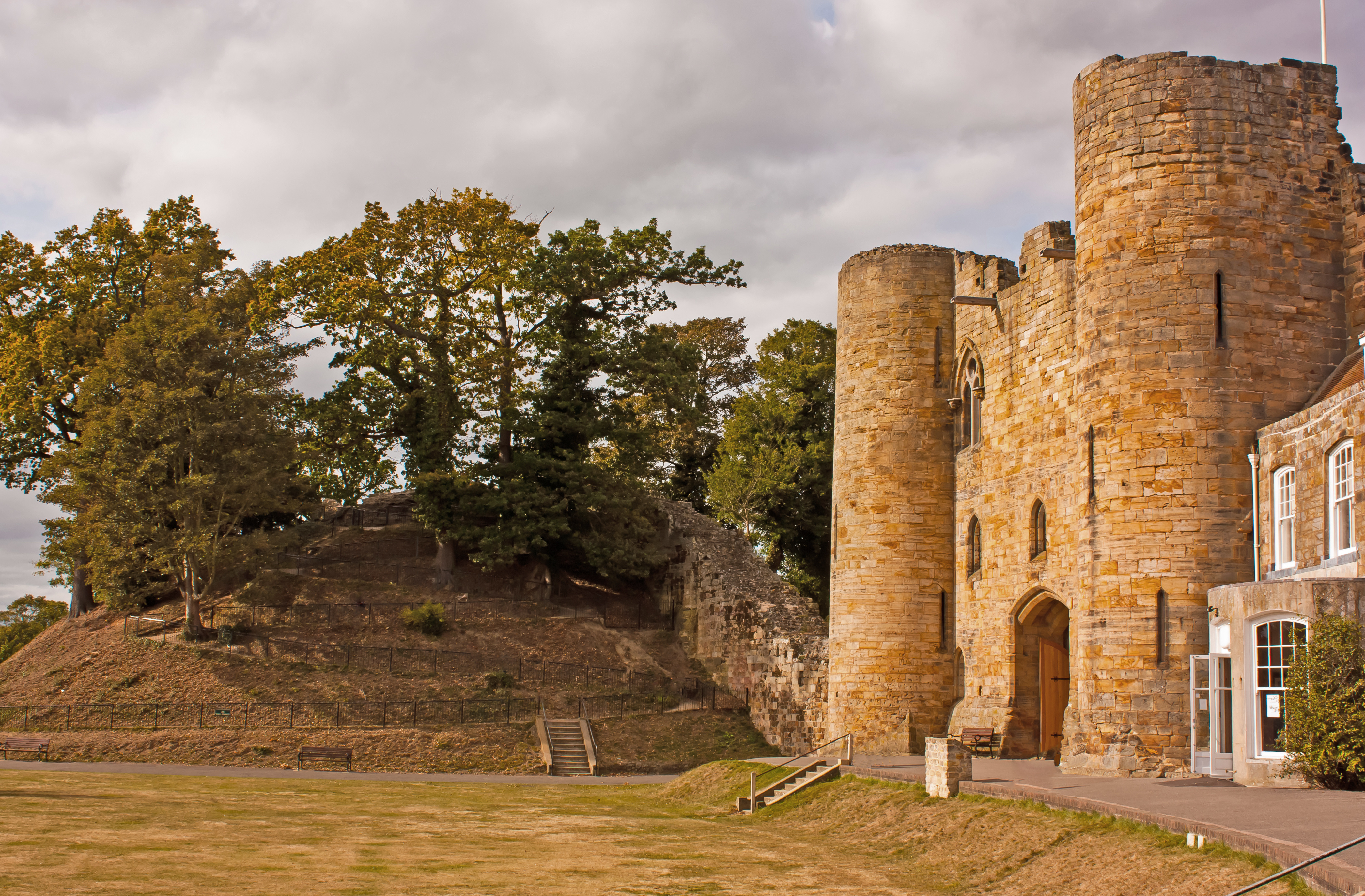 le Tonbridge Castle dan la region du Kent