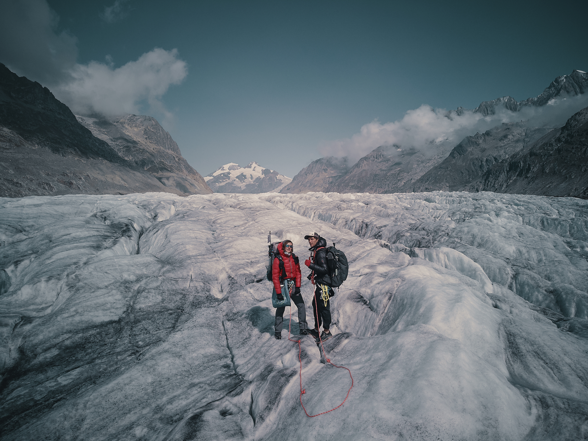 randonnée sur le glacier Alestch
