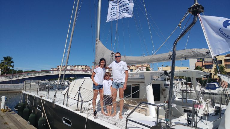 Le tour du monde en catamaran de la famille Fischbach