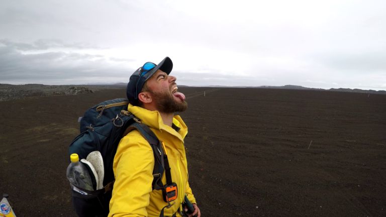 Le globetrotteur Tortuga a traversé l’Islande à pied
