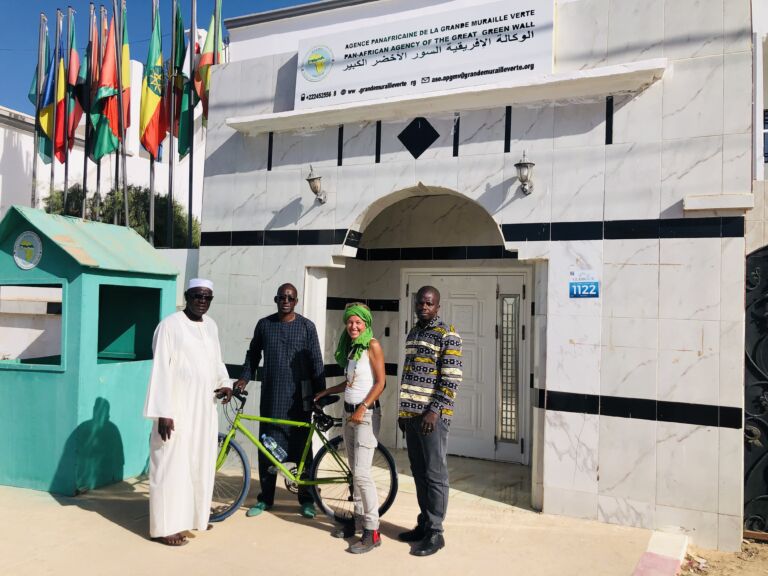 Elodie Arrault sur La Grande Muraille Verte d’Afrique, des débuts prometteurs !