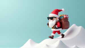 Les cadeaux que Papa Noël va mettre dans sa hotte pour les voyageurs