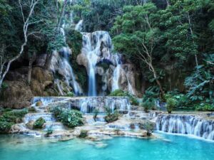 Les chutes de Kouang Si au Laos